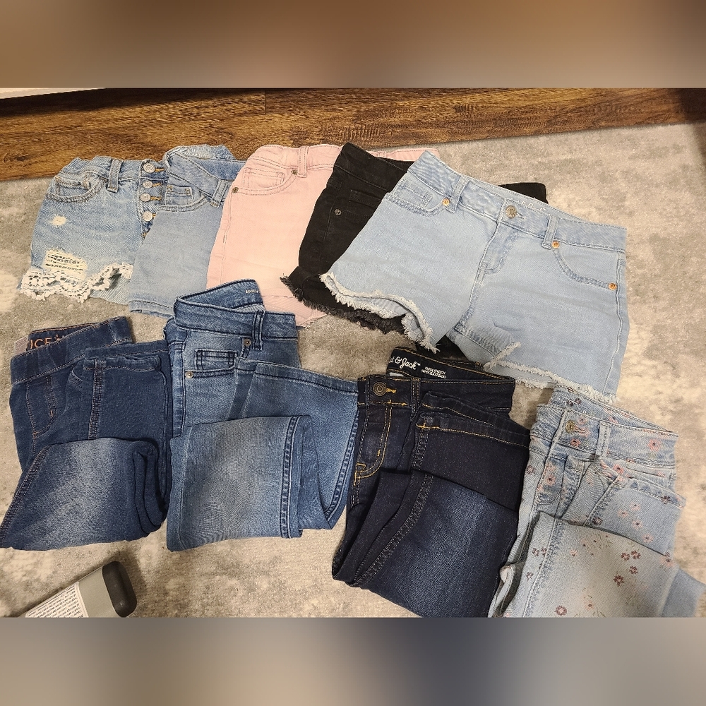 Girls Shorts & Jeans Lot